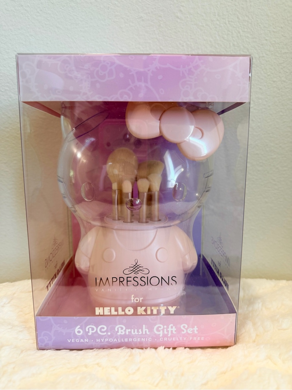 Hello Kitty Impressions 6-Piece Brush Gift Set